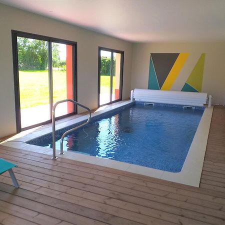 Maison Avec Piscine Interieure Privee Sans Vis A Vis Chauffee Toute L Annee Quiévrecourt Exterior photo