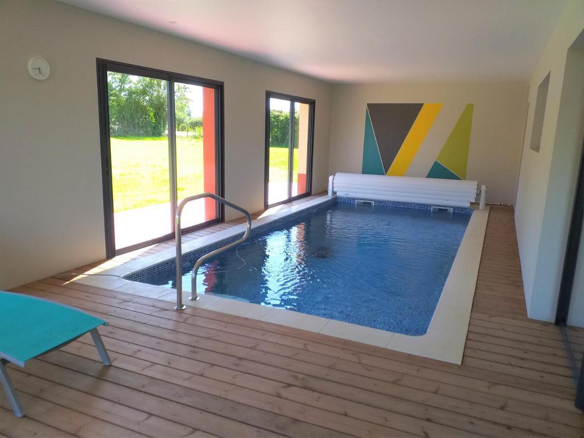 Maison Avec Piscine Interieure Privee Sans Vis A Vis Chauffee Toute L Annee Quiévrecourt Exterior photo