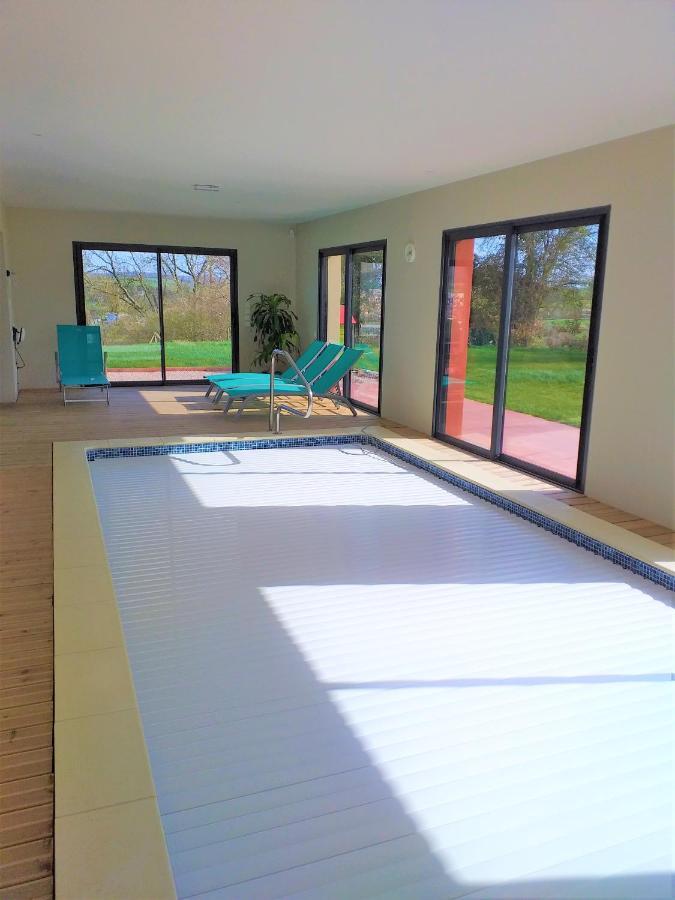 Maison Avec Piscine Interieure Privee Sans Vis A Vis Chauffee Toute L Annee Quiévrecourt Exterior photo
